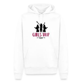 girls trip - Männer Premium Bio Hoodie - Weiß - Vorne - Nico (187cm)