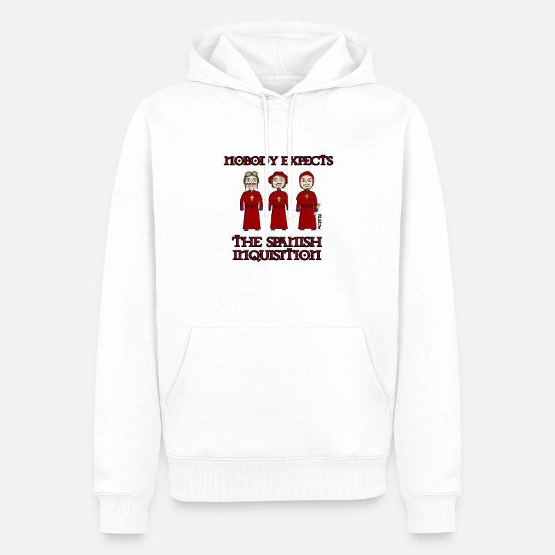 Spanische Erhebung - Männer Premium Bio Hoodie - Weiß