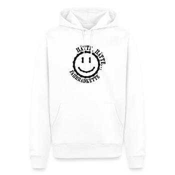 Hätte hätte Fahrrad Kette 29 - Männer Premium Bio Hoodie - Weiß - Vorne - Nico (187cm)