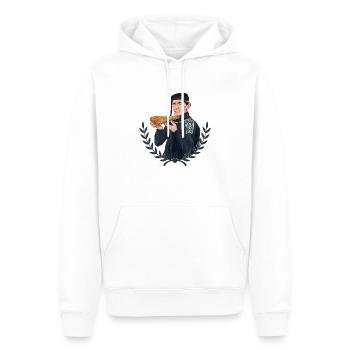 Rieser Grantler // Illustration - Männer Premium Bio Hoodie - Weiß - Vorne - Nico (187cm)