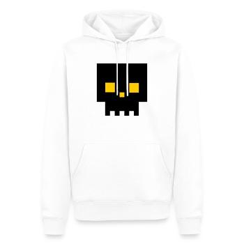 Langweiler - Männer Premium Bio Hoodie - Weiß - Vorne - Nico (187cm)