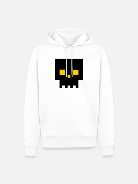 Deadhead - Men’s Premium Organic Hoodie - white