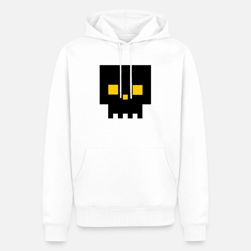 Deadhead - Sweat à capuche Premium bio Homme - blanc