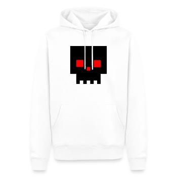 Langweiler - Männer Premium Bio Hoodie - Weiß - Vorne - Nico (187cm)