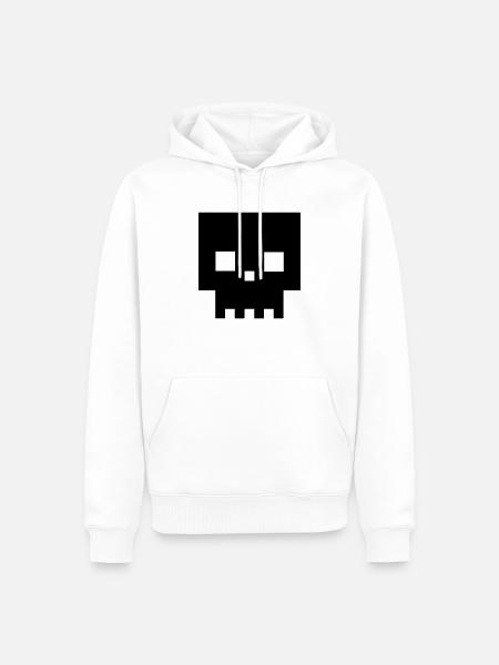 Deadhead - Men’s Premium Organic Hoodie - white