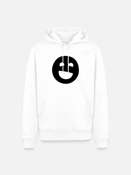 Ausgefuellt - Männer Premium Bio Hoodie - Weiß