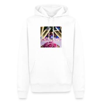 Party, JGA - Männer Premium Bio Hoodie - Weiß - Vorne - Nico (187cm)