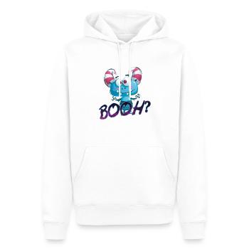 süßes Monster Halloween gruseln erschrecken - Männer Premium Bio Hoodie - Weiß - Vorne - Nico (187cm)