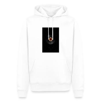 Sunyl - Sweat à capuche Premium bio Homme - blanc - Devant - Nico (187cm)