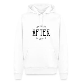 The best view comes after the hardest climb - Men’s Premium Organic Hoodie - white - Front - Nico (187cm)