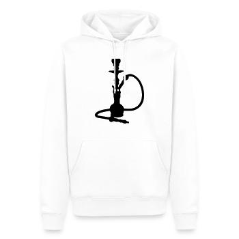Shisha - Männer Premium Bio Hoodie - Weiß - Vorne - Nico (187cm)