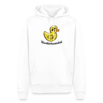 Kwitscheantal - Männer Premium Bio Hoodie - Weiß - Vorne - Nico (187cm)