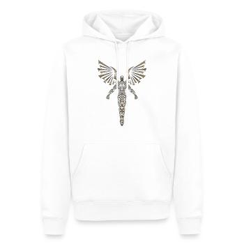 Michael Erzengel Heiliger Christlicher Engel Heiliger Heiliger Snkt - Männer Premium Bio Hoodie - Weiß - Vorne - Nico (187cm)