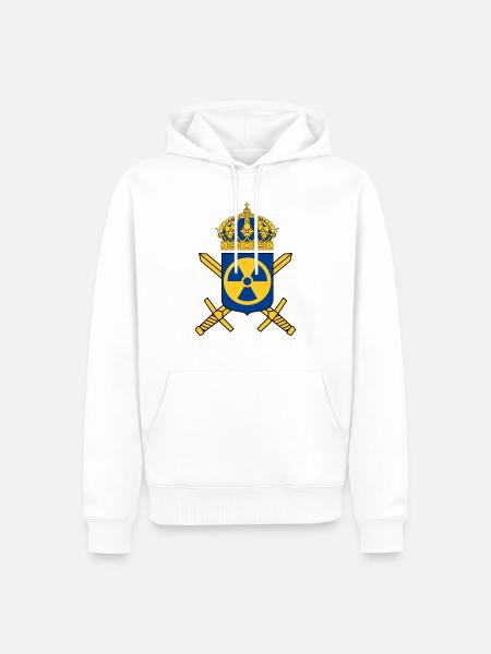 The Swedish Nuclear Weapons Programme - Men’s Premium Organic Hoodie - white