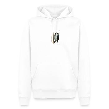 Chemise de pic coloré cadeau oiseau nature nectar animal - Sweat à capuche Premium bio Homme - blanc - Devant - Nico (187cm)