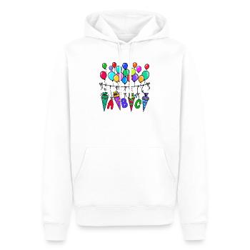 Schule Schultag Schulanfang Schulstart Lernen - Männer Premium Bio Hoodie - Weiß - Vorne - Nico (187cm)
