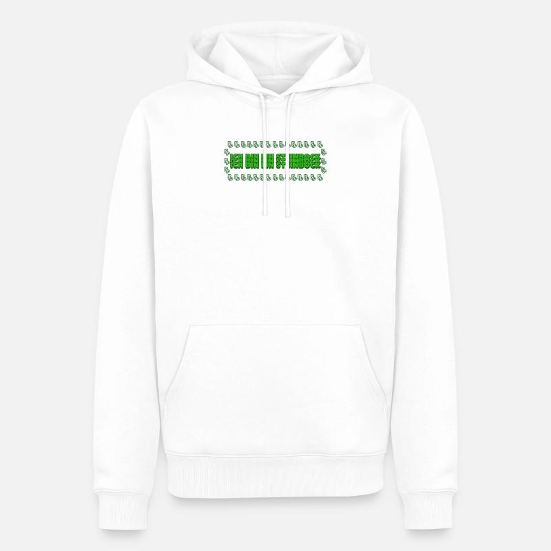 Steinbock Statement Horoskop Tierkreis Astrologie - Männer Premium Bio Hoodie - Weiß