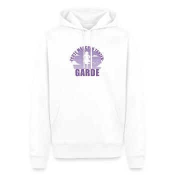 Garde Fasching Karneval Tanzen Geschenk - Männer Premium Bio Hoodie - Weiß - Vorne - Nico (187cm)