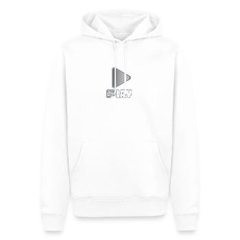 Spielen - Männer Premium Bio Hoodie - Weiß - Vorne - Nico (187cm)