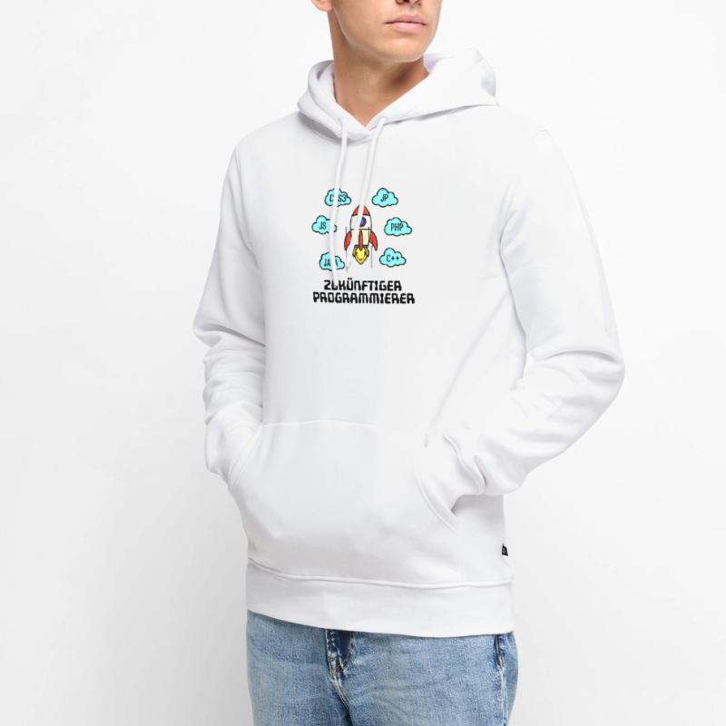 Développeur de code CSS Programmeur C++ Java Php Sweat à capuche Premium bio Homme