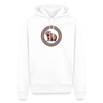 World's Largest Rodent, World's Biggest Vibes - Men’s Premium Organic Hoodie - white - Front - Nico (187cm)