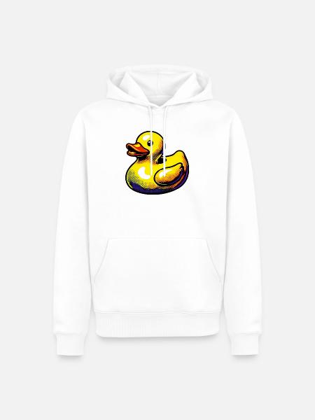 Duckling Duck Duck Duck - Men’s Premium Organic Hoodie - white