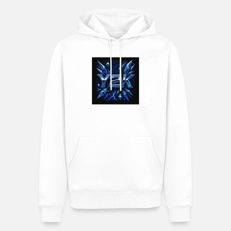 5fee855a407b1f65afcbbedfa957868e - Männer Premium Bio Hoodie - Weiß