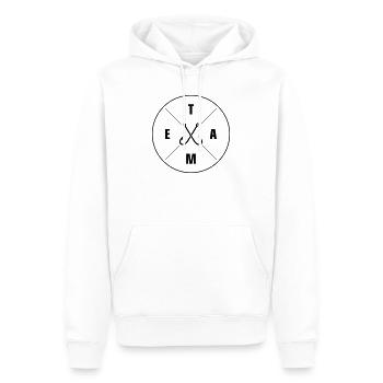 Fishing Team Angeln - Männer Premium Bio Hoodie - Weiß - Vorne - Nico (187cm)