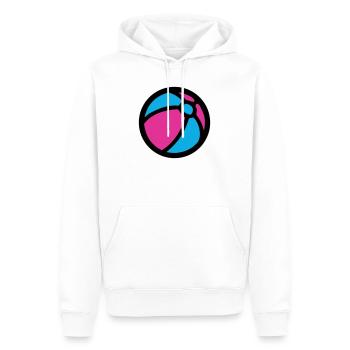 Water Polo Beach Summer Icon - Men’s Premium Organic Hoodie - white - Front - Nico (187cm)