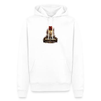 Allerbeste Sein Motiv Dart - Männer Premium Bio Hoodie - Weiß - Vorne - Nico (187cm)