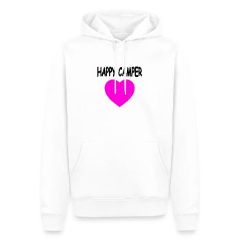 Camper - Männer Premium Bio Hoodie - Weiß - Vorne - Nico (187cm)