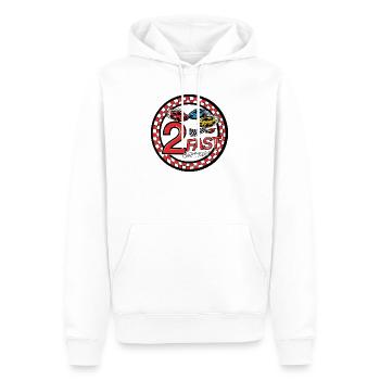 2 Almost Birthday Race Car - Men’s Premium Organic Hoodie - white - Front - Nico (187cm)