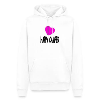 Camper - Men’s Premium Organic Hoodie - white - Front - Nico (187cm)