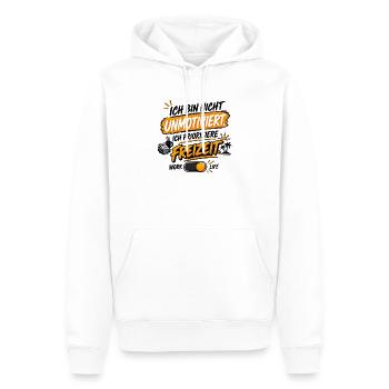 Unmotiviert Freizeit Stil - Männer Premium Bio Hoodie - Weiß - Vorne - Nico (187cm)