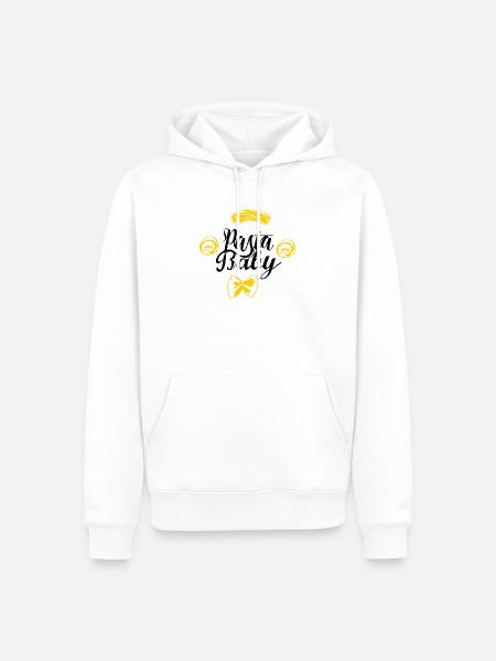 Pastababy - Männer Premium Bio Hoodie - Weiß
