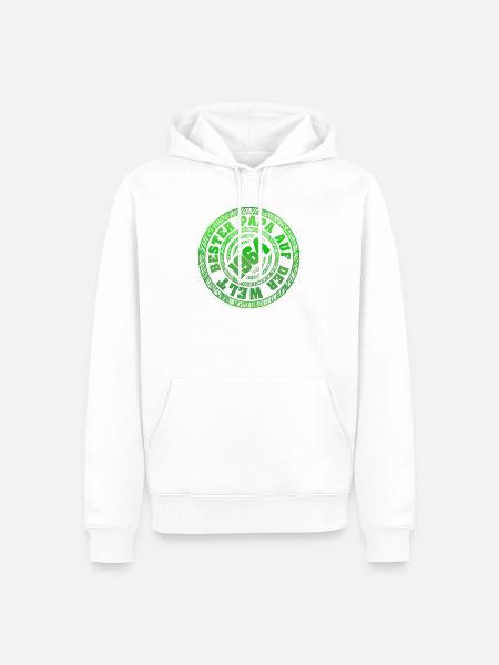 Bollerwagen 1964 - Männer Premium Bio Hoodie - Weiß