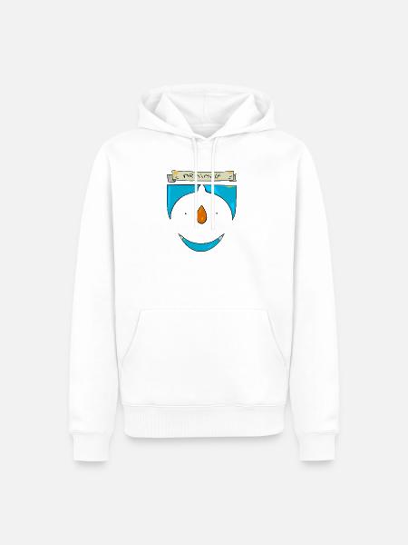 Nenimalt - Männer Premium Bio Hoodie - Weiß