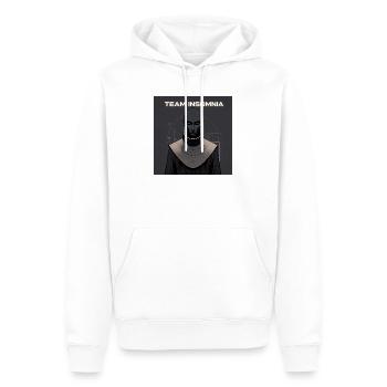 Team Insomnia Dunkle Robe Vision - Männer Premium Bio Hoodie - Weiß - Vorne - Nico (187cm)