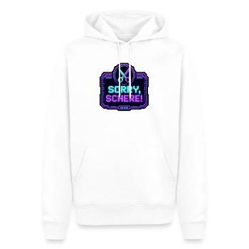 Sorry Schere Retro Arcade Game Over Pixel Shirt - Männer Premium Bio Hoodie - Weiß - Vorne - Nico (187cm)