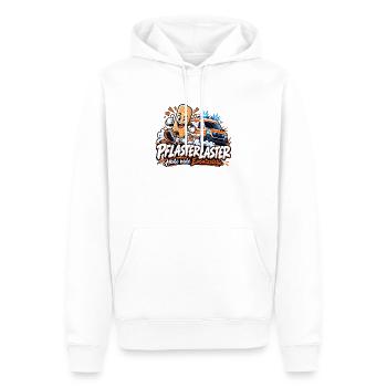 Pflasterhelden Einsatzstelle - Männer Premium Bio Hoodie - Weiß - Vorne - Nico (187cm)
