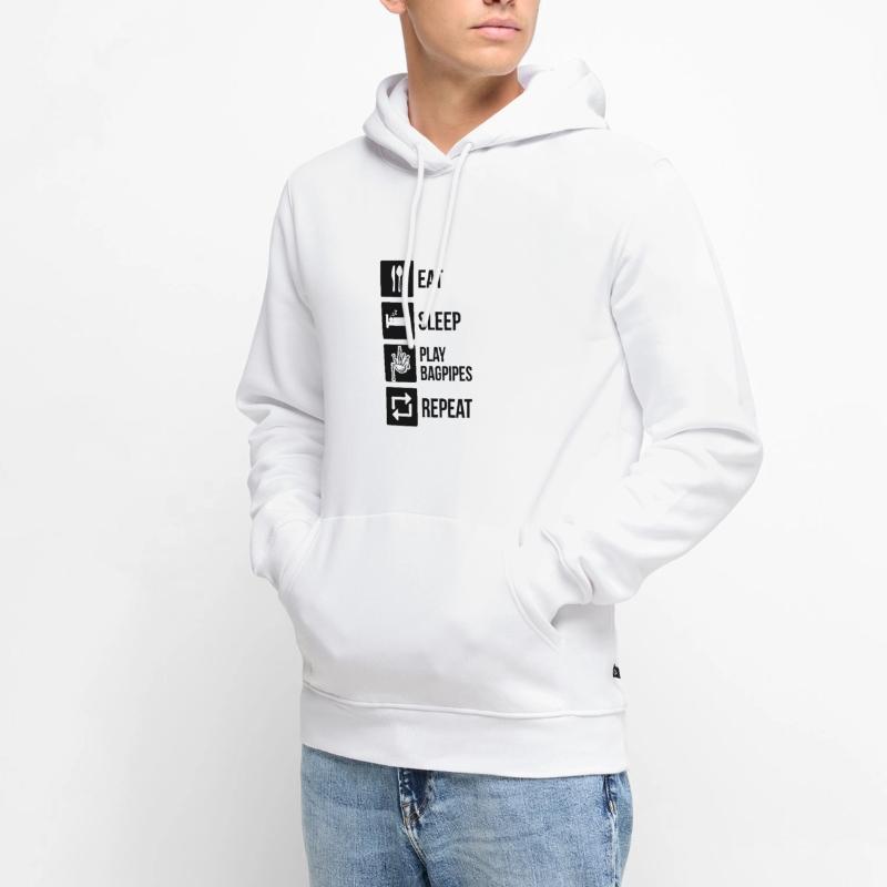 Cornemuse Cornemuse Cornemuse Sweat à capuche Premium bio Homme