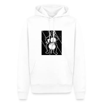 Cello Cellospieler Cellist - Männer Premium Bio Hoodie - Weiß - Vorne - Nico (187cm)