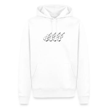 Cello Cellospieler Cellist - Männer Premium Bio Hoodie - Weiß - Vorne - Nico (187cm)