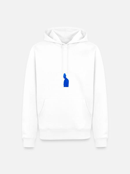 geflügelt - Männer Premium Bio Hoodie - Weiß