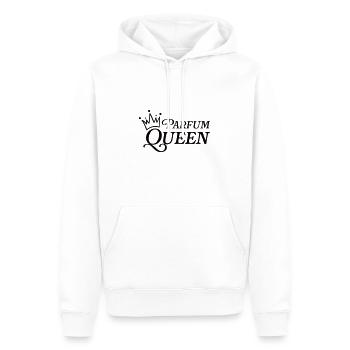 Parfum Queen - Männer Premium Bio Hoodie - Weiß - Vorne - Nico (187cm)
