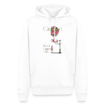 Kreative Fahrrad Owners Club - Männer Premium Bio Hoodie - Weiß - Vorne - Nico (187cm)