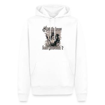 Traditionelles Krampus T-Shirt für Weihnachten - Männer Premium Bio Hoodie - Weiß - Vorne - Nico (187cm)