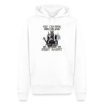 Nordische Mythologie Wikinger Shirt - Männer Premium Bio Hoodie - Weiß - Vorne - Nico (187cm)