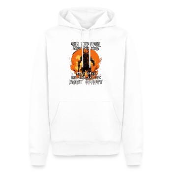 Schildwall Unüberwindbare Kämpfer Wikinger Krieger - Männer Premium Bio Hoodie - Weiß - Vorne - Nico (187cm)