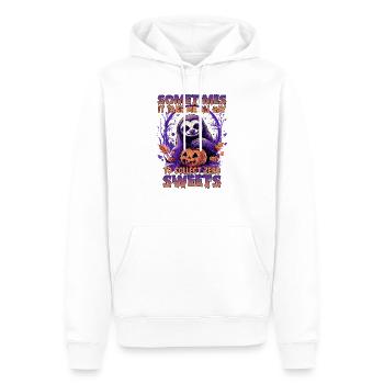 Costume amusant de paresseux d'Halloween pour les - Sweat à capuche Premium bio Homme - blanc - Devant - Nico (187cm)